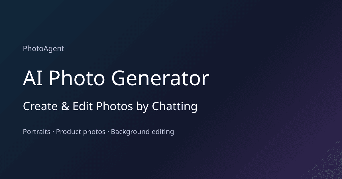 PhotoAgent