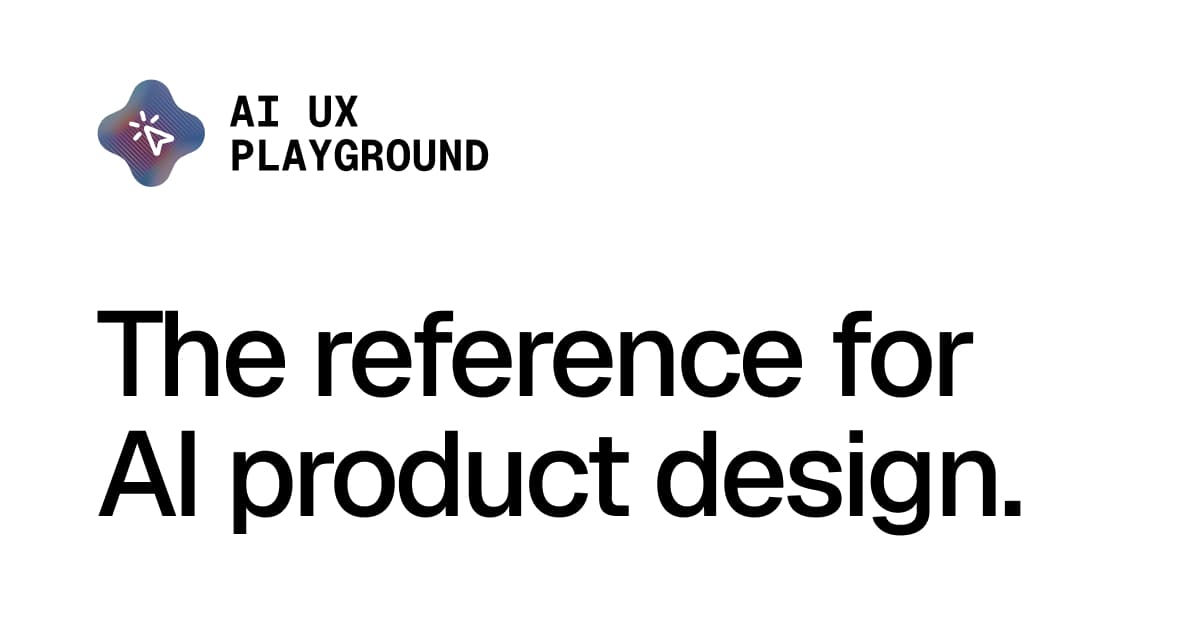 AI UX Playground