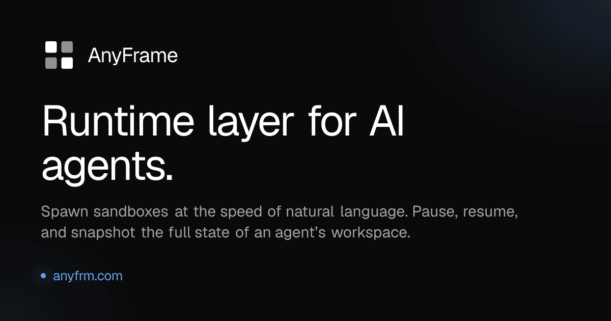 AnyFrame cover