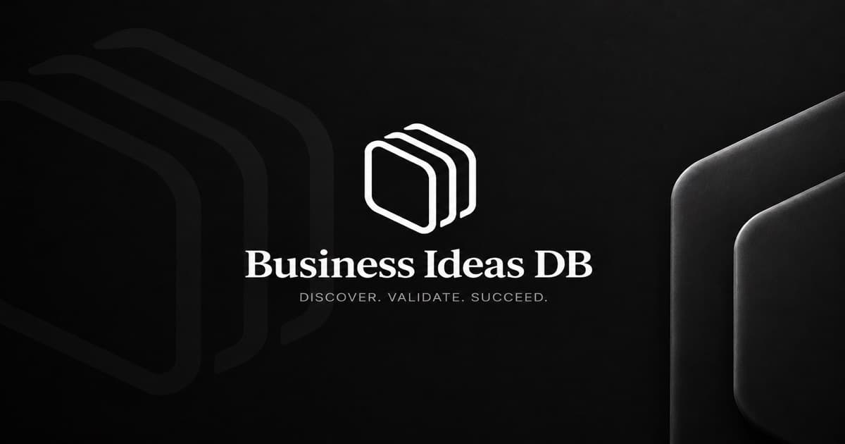 Business Ideas Database