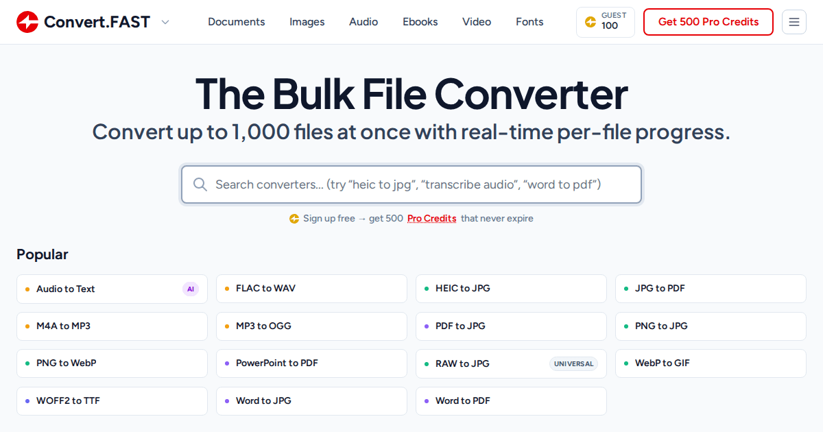 Convert.FAST