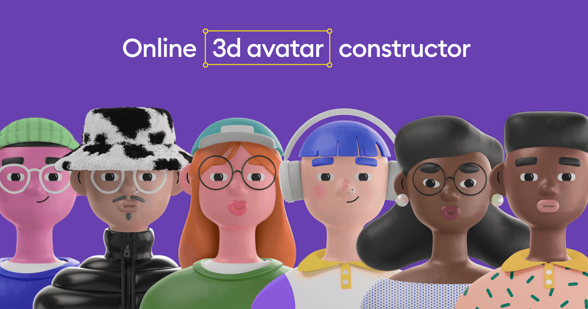 Online 3d avatar constructor
