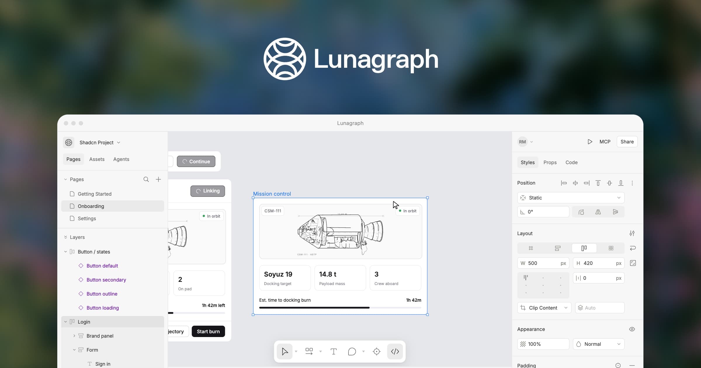Lunagraph