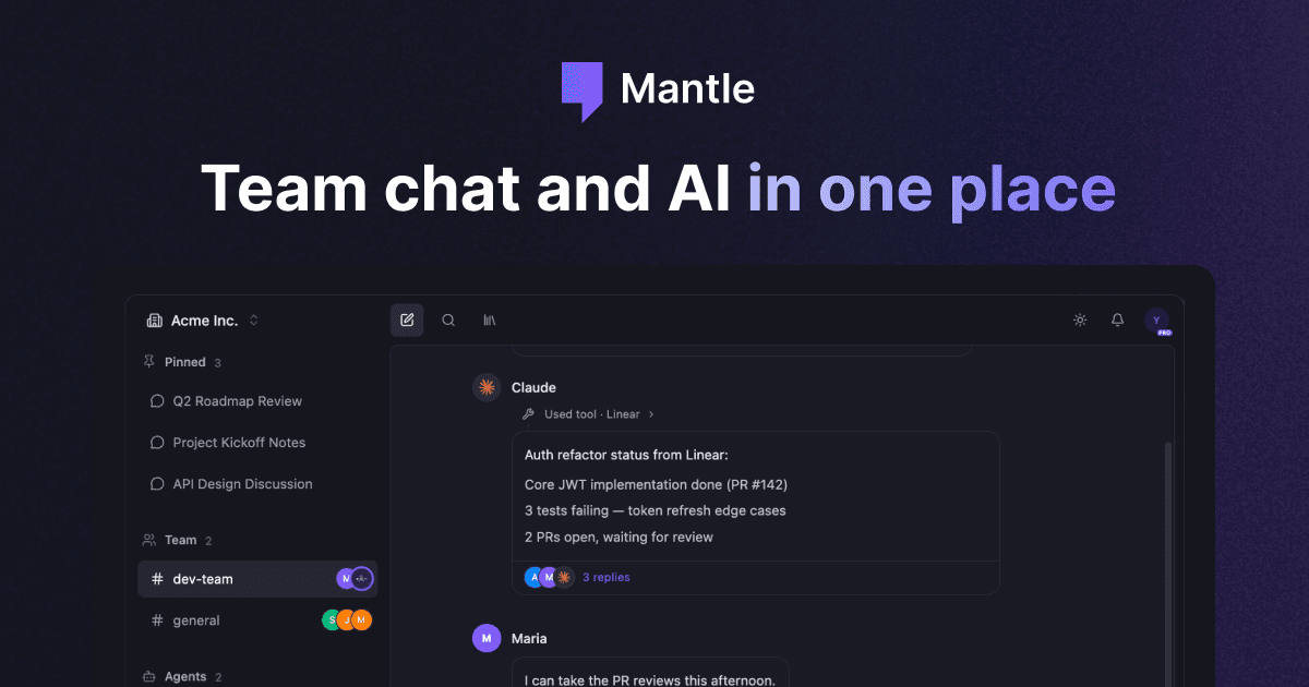 Mantle Chat cover