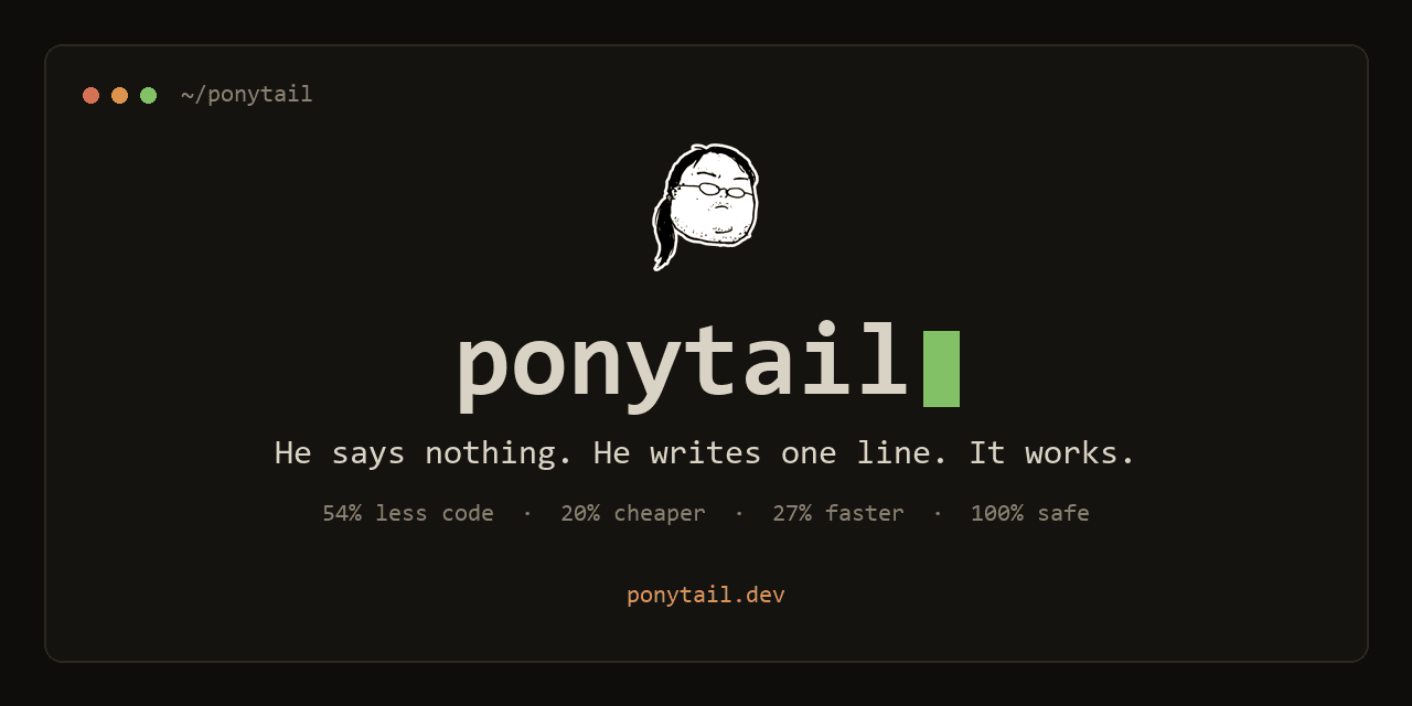 ponytail