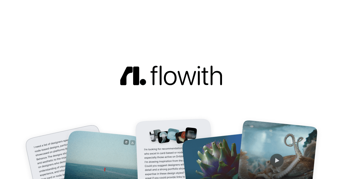 Flowith cover