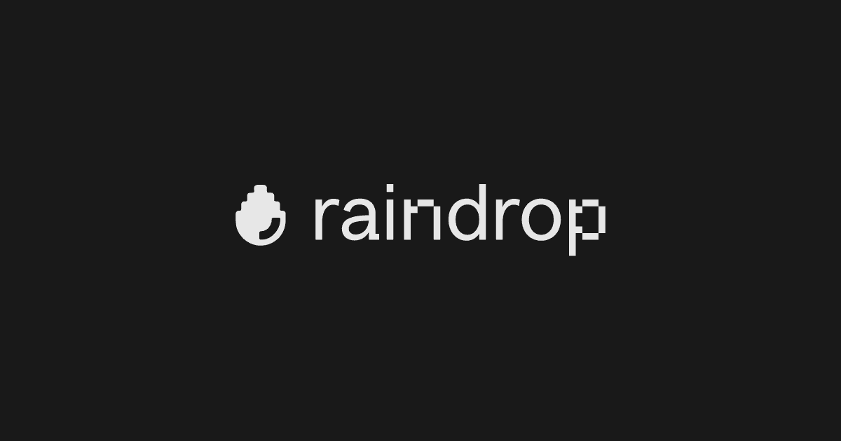 Raindrop