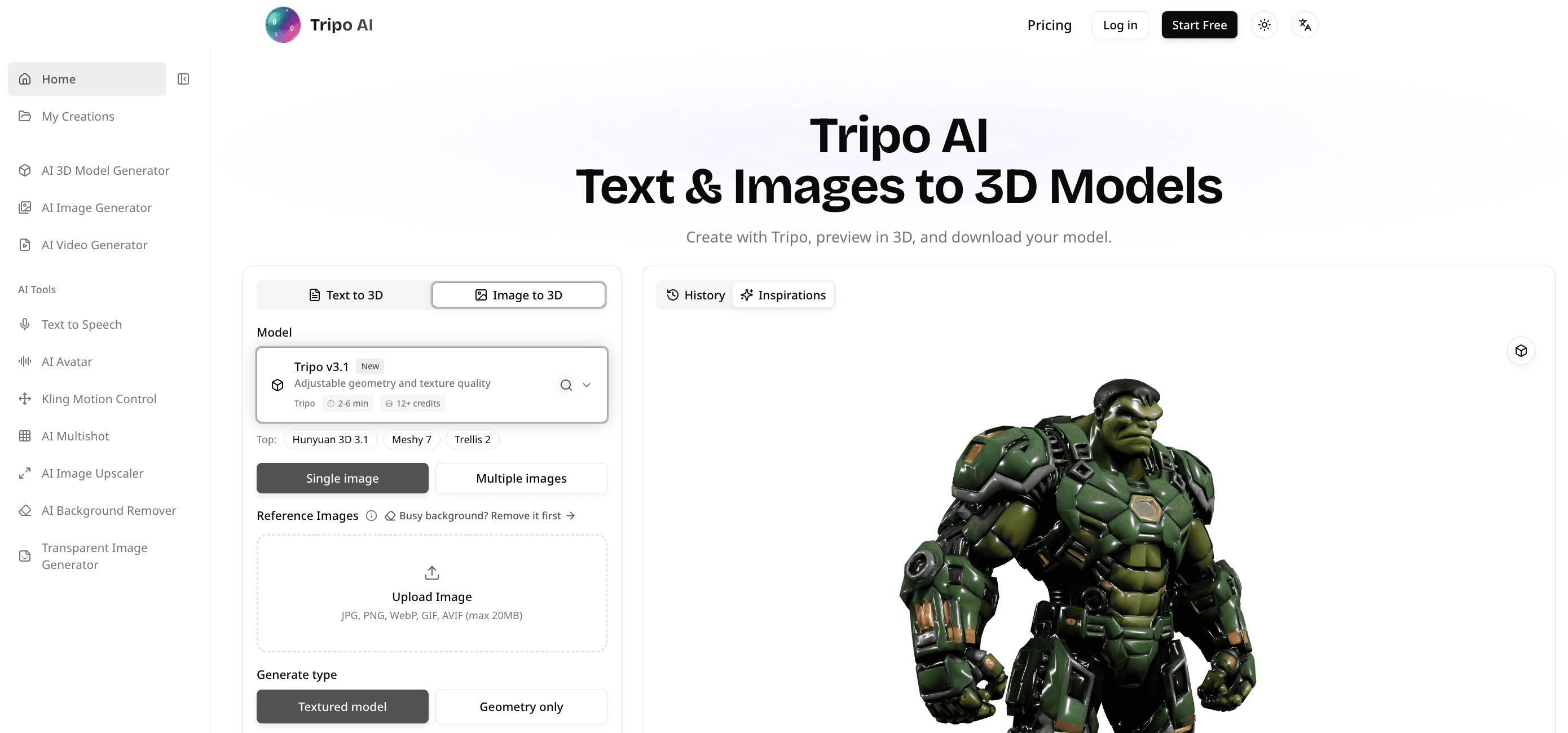 Tripo AI