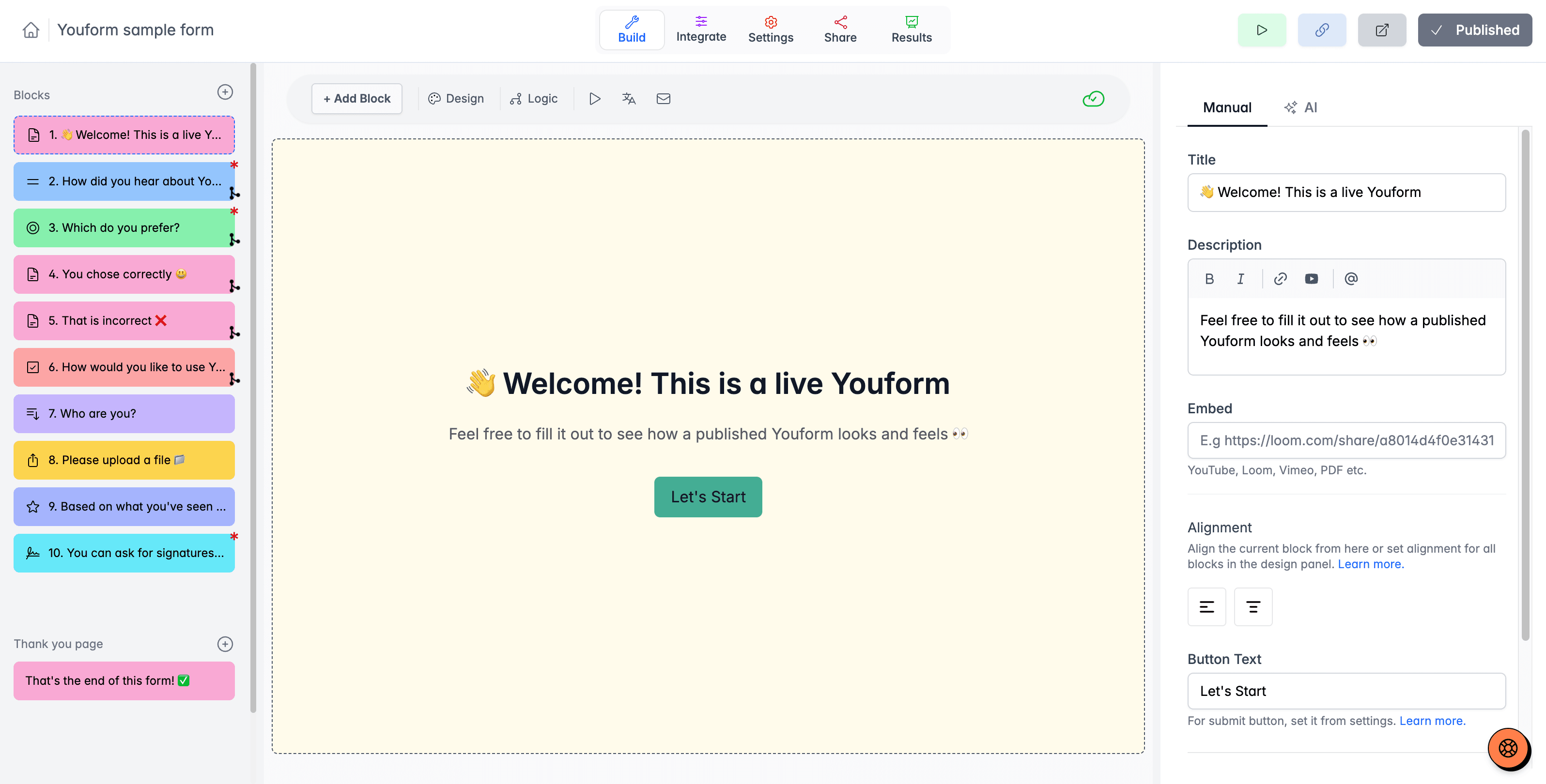 Youform cover