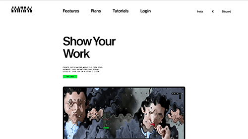 Control cover