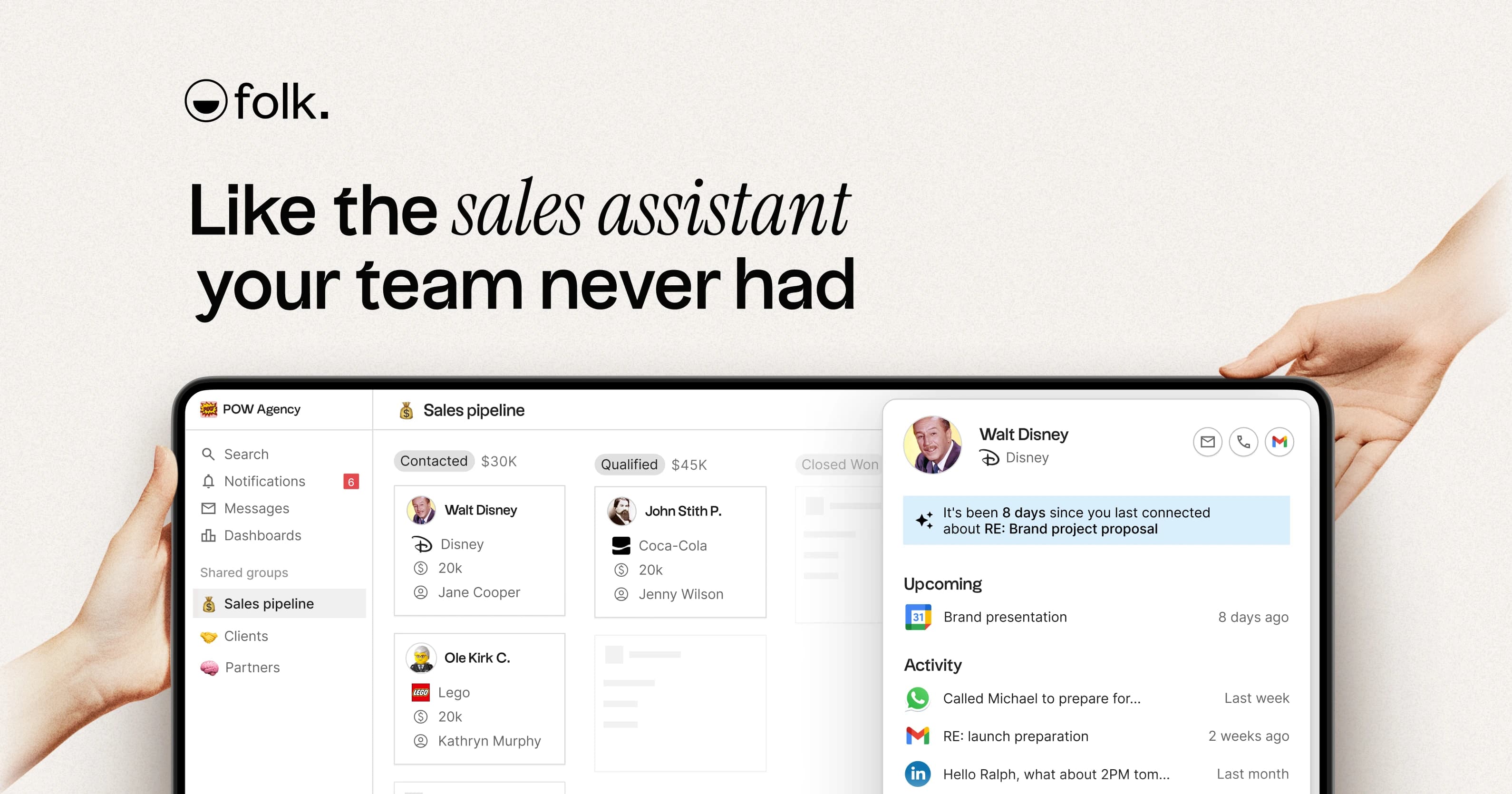 folk, the CRM that works for you