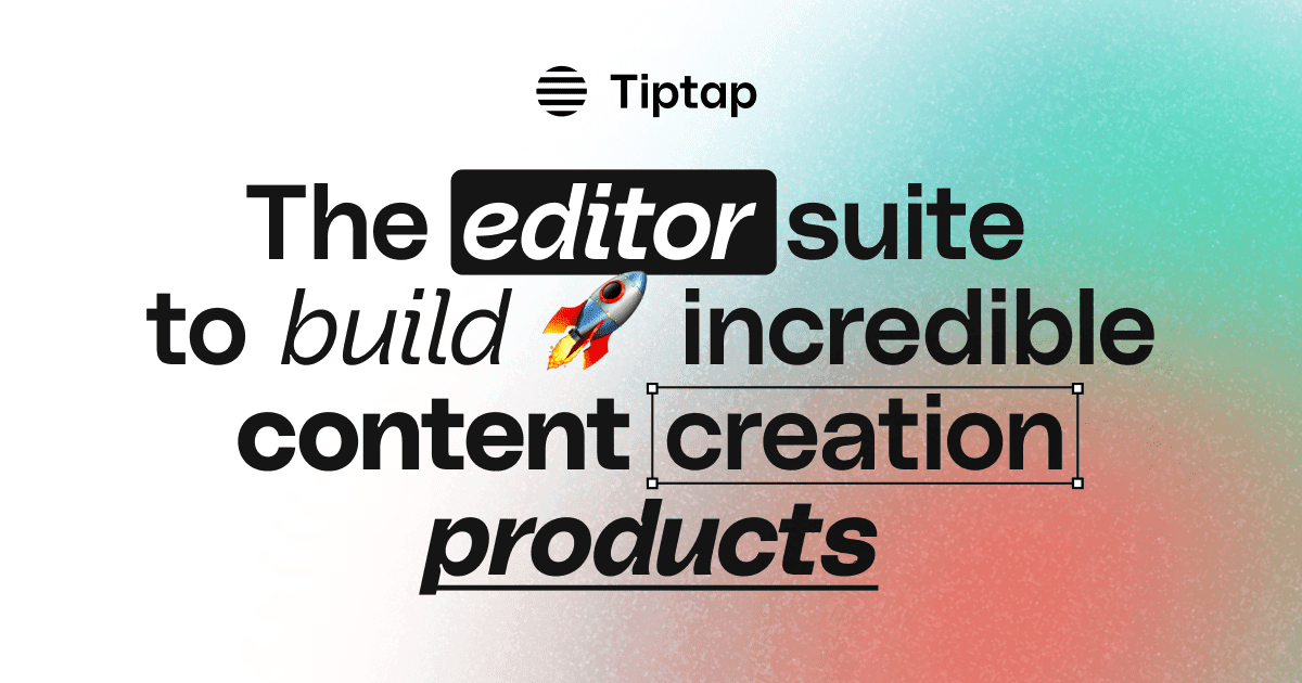 Tiptap cover