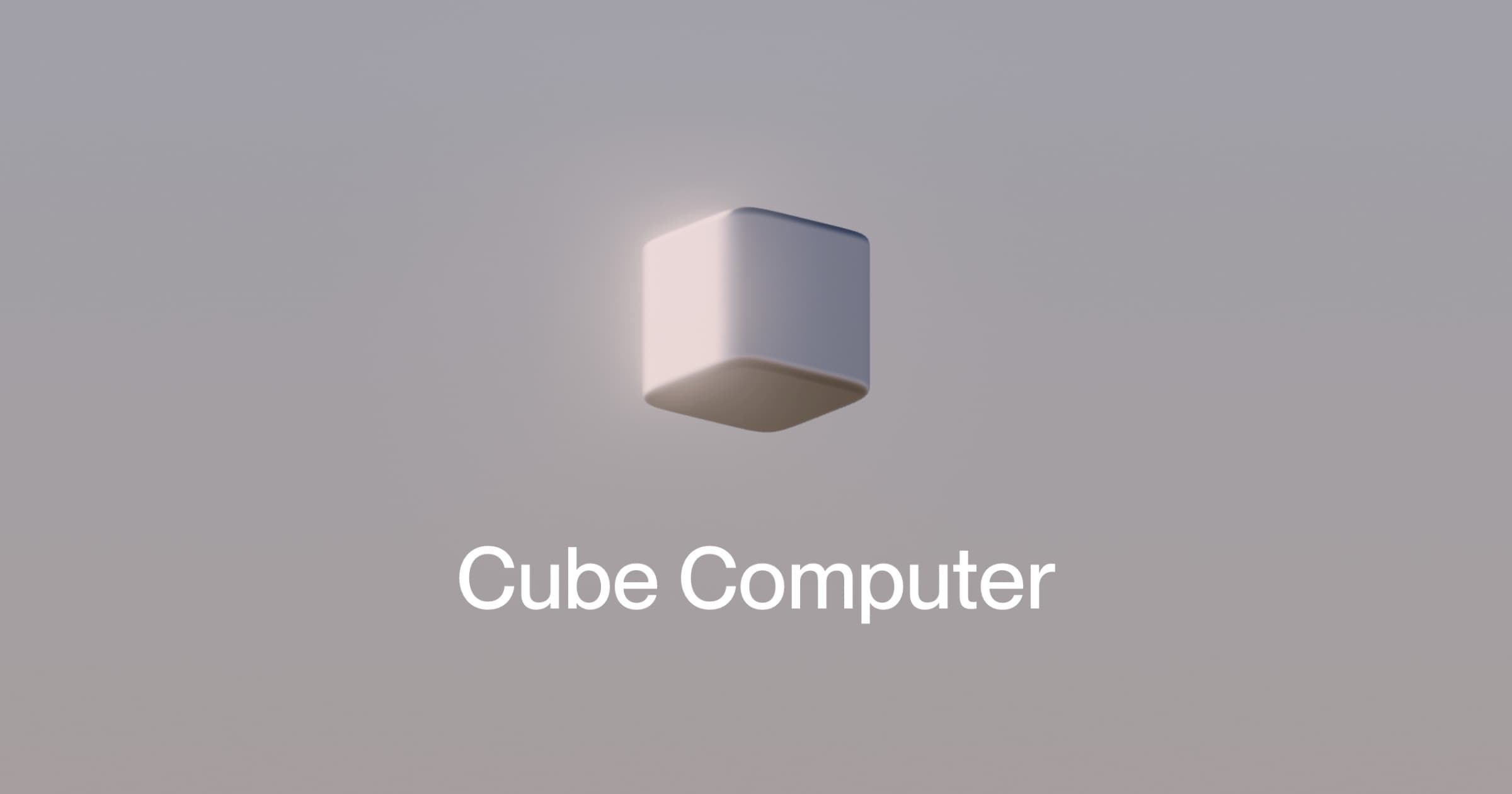 Cube Computer