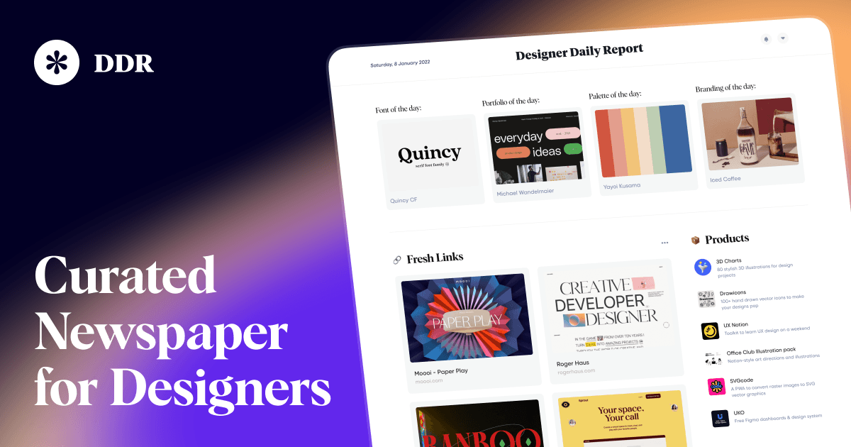 Designer Daily Report cover
