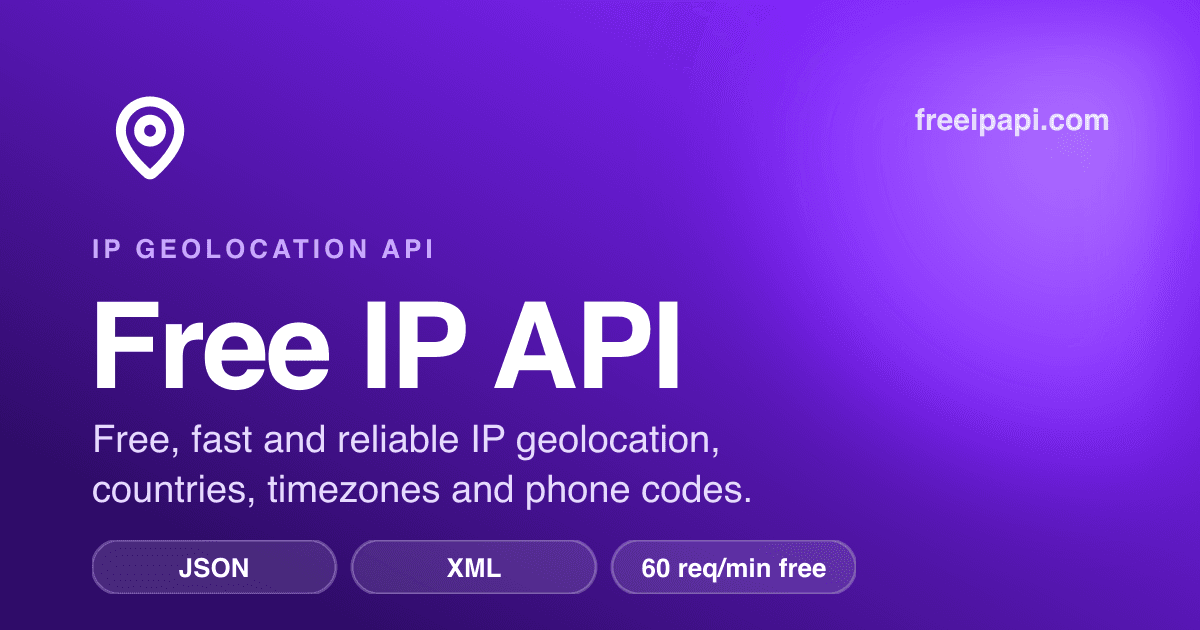 Free IP API