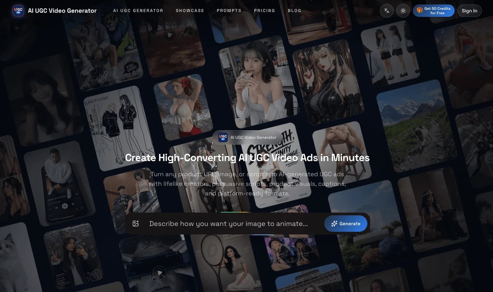 AI UGC Video Generator