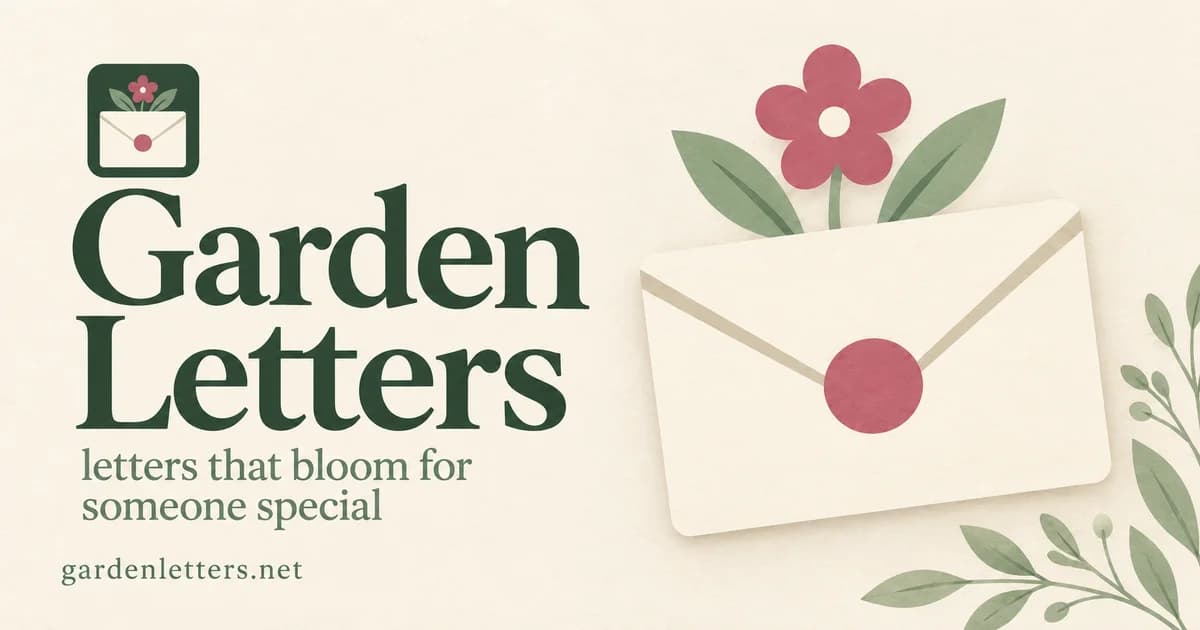 Garden Letters
