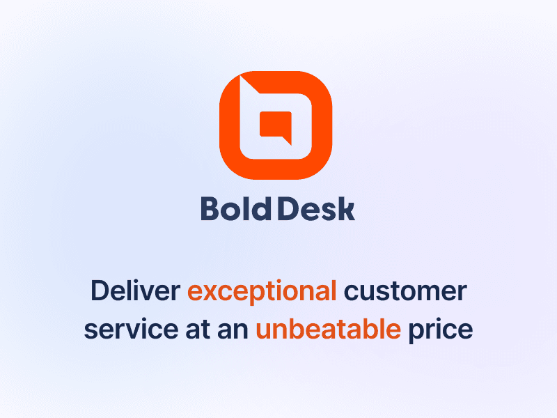 BoldDesk cover