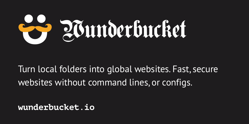 Wunderbucket