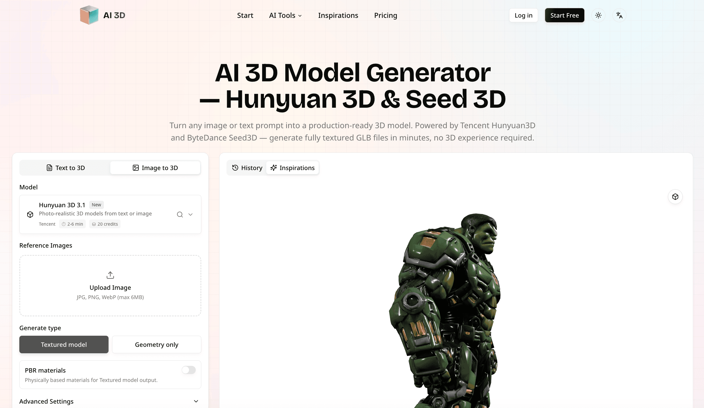 AI 3D
