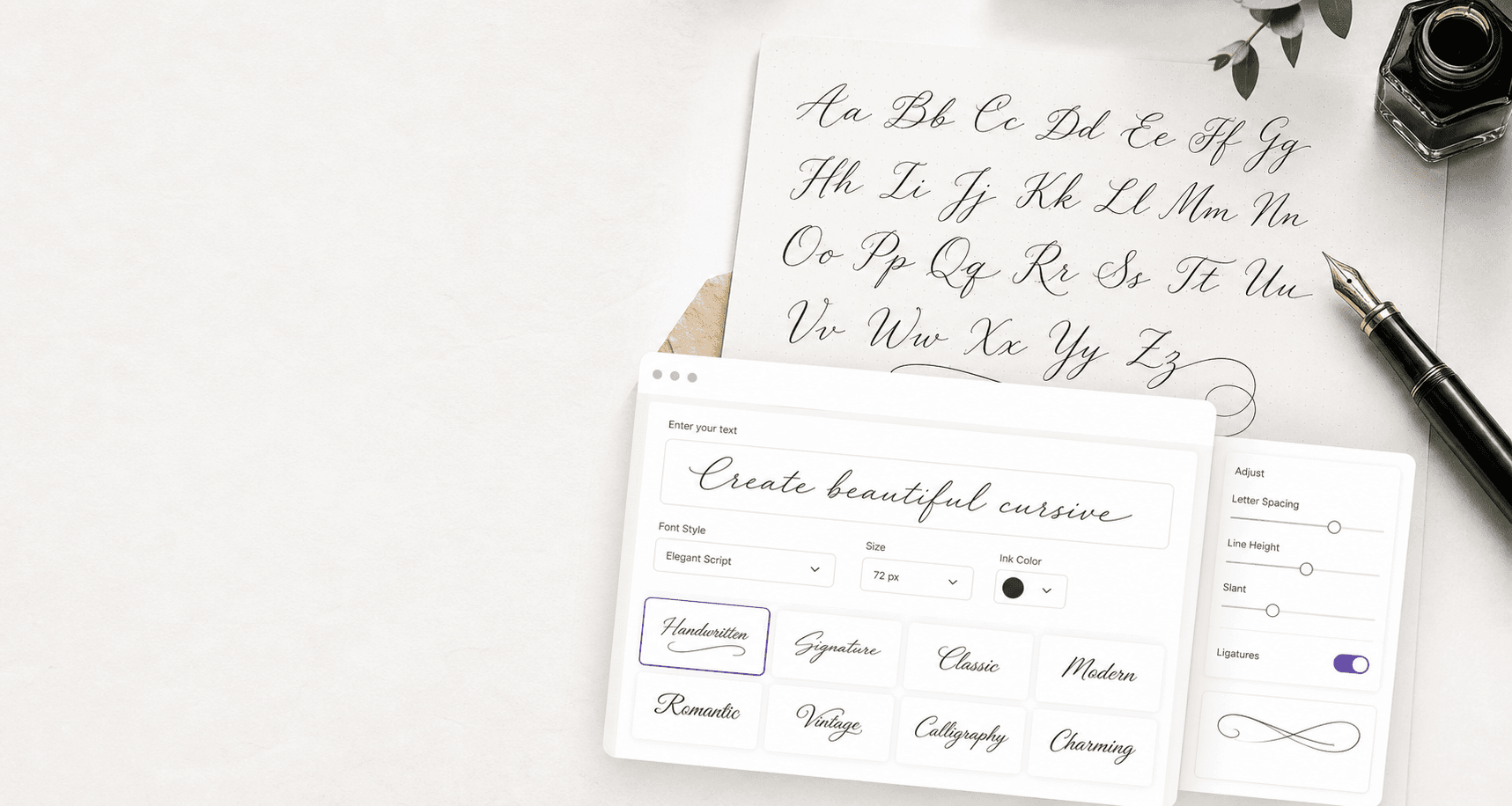 Cursive Generator