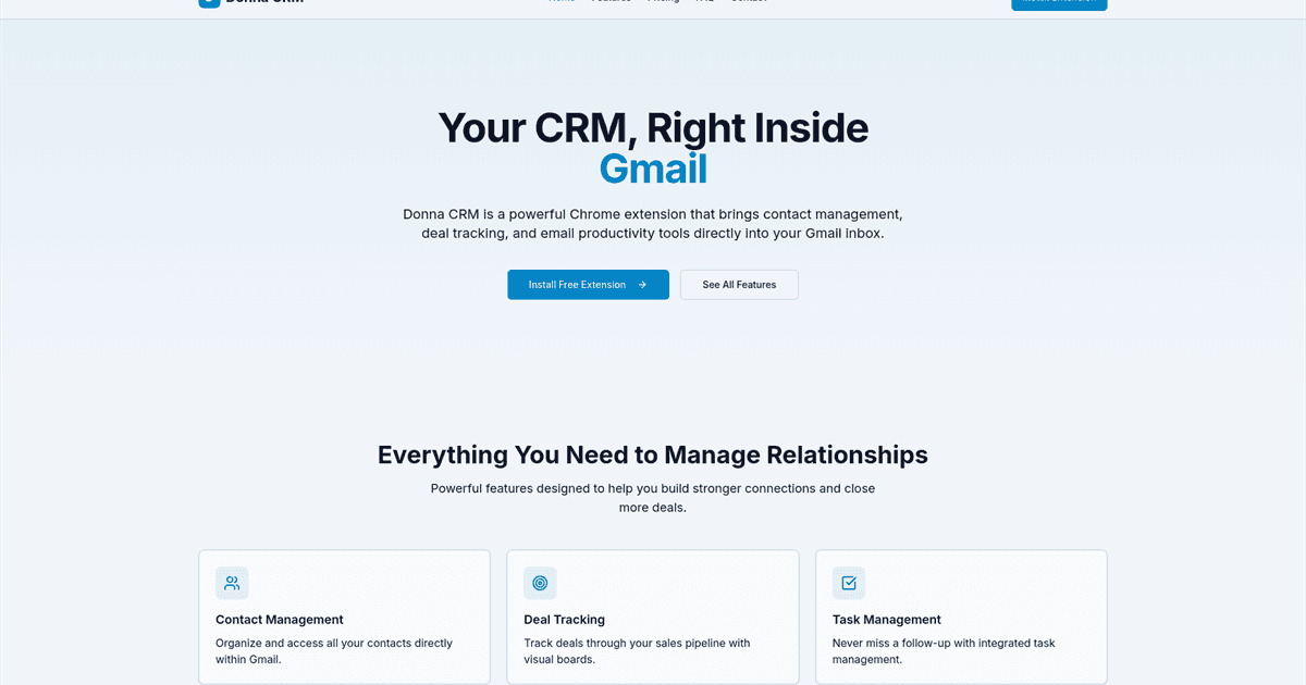 Donna CRM cover