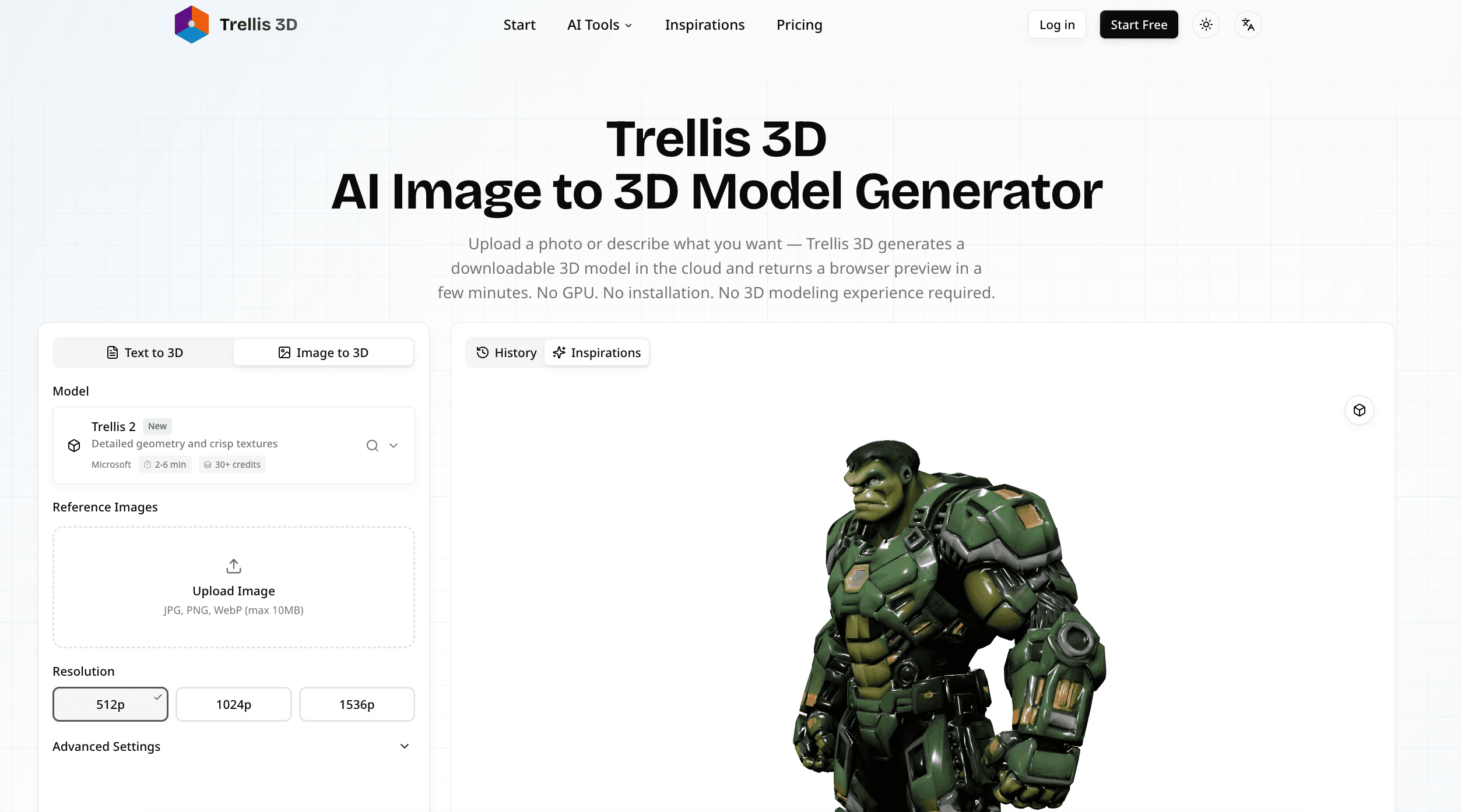 Trellis 3D