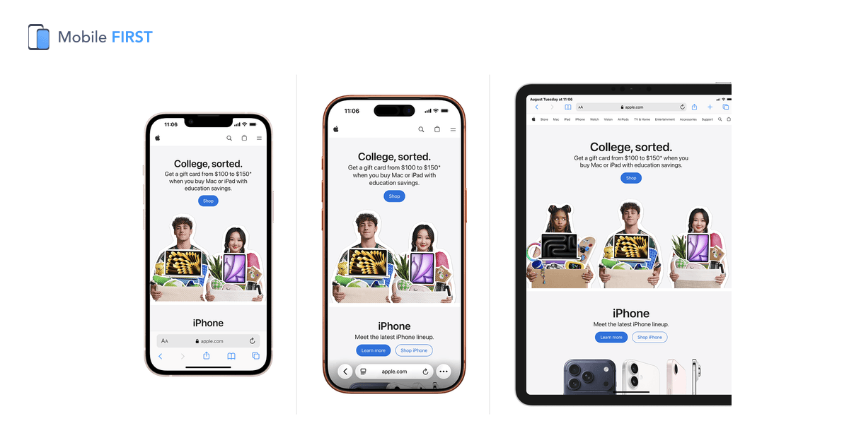 Mobile FIRST